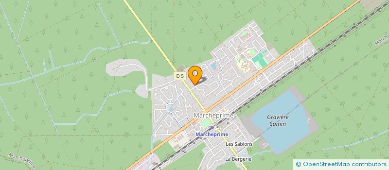 localisation de l'entreprise MADAME CAMILLE ZOULIKIAN  MARCHEPRIME