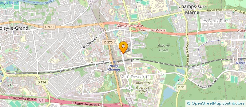 localisation de l'entreprise MADAME CAMILLIA ZIKKI  CHAMPS-SUR-MARNE