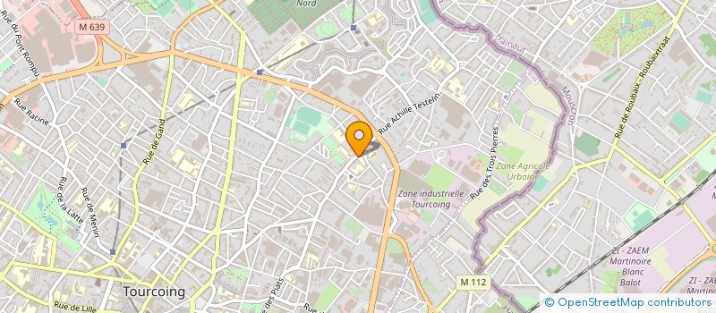 localisation de l'entreprise MADAME CAMILYA DELLALI  TOURCOING