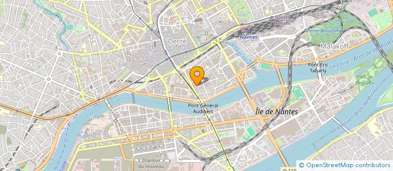 localisation de l'entreprise MADAME CAMOELLE CROSSOUARD  NANTES