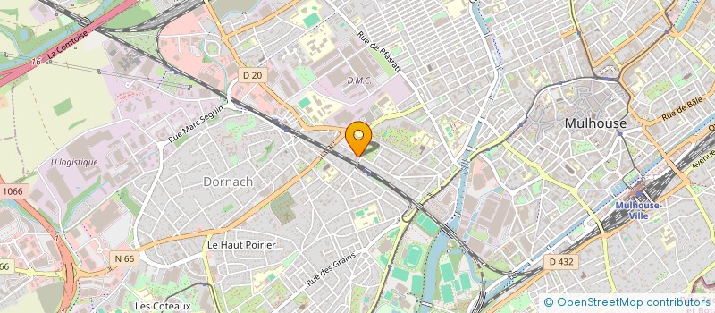 localisation de l'entreprise MADAME CANAN CICEK  MULHOUSE