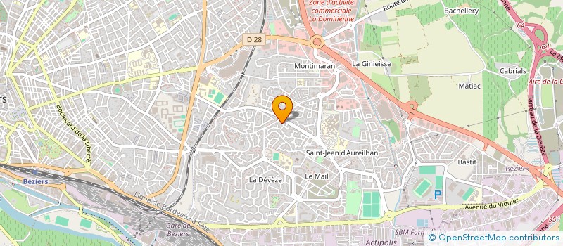 localisation de l'entreprise MADAME CANAN GUZEL  BEZIERS