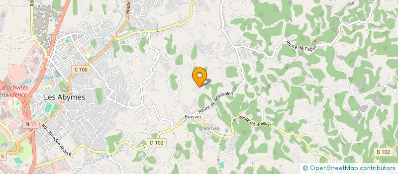 localisation de l'entreprise MADAME CANDACE HAMILTON  LES ABYMES