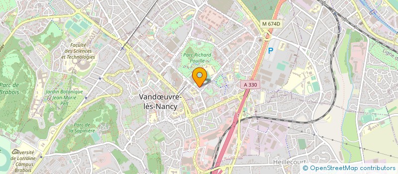 localisation de l'entreprise MADAME CANDAN KORKMAZ  VANDUVRE-LES-NANCY
