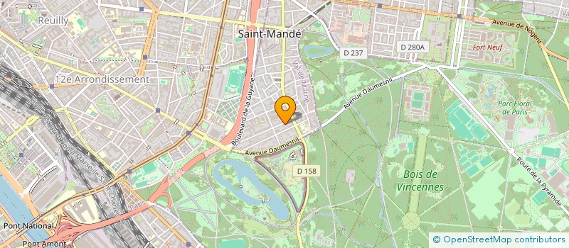 localisation de l'entreprise MADAME CANDICE AMRAM à SAINT-MANDE