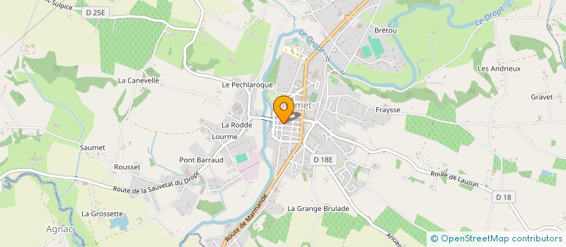 localisation de l'entreprise MADAME CANDICE ANDREWS à EYMET