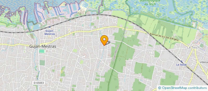 localisation de l'entreprise MADAME CANDICE ANNE BOCQUELET  GUJAN-MESTRAS