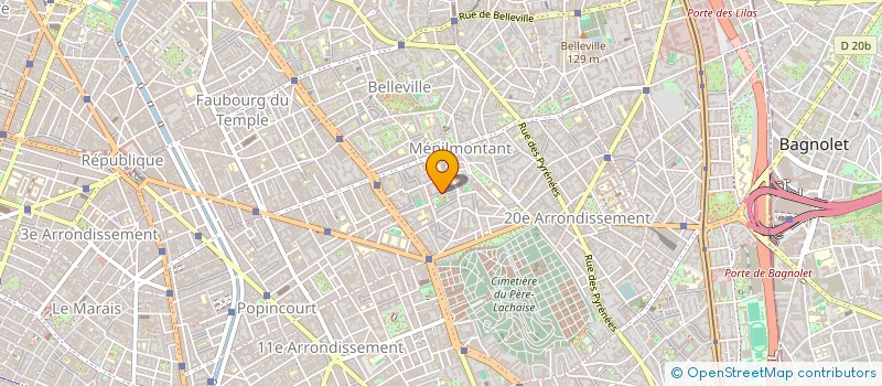 localisation de l'entreprise MADAME CANDICE BAGOT  PARIS