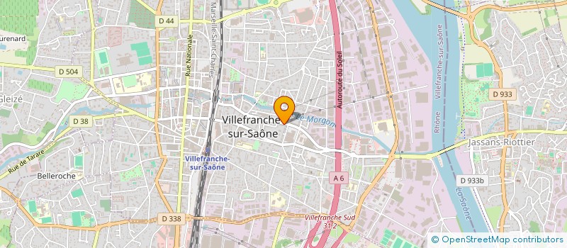 localisation de l'entreprise MADAME CANDICE BASSET  VILLEFRANCHE-SUR-SAONE