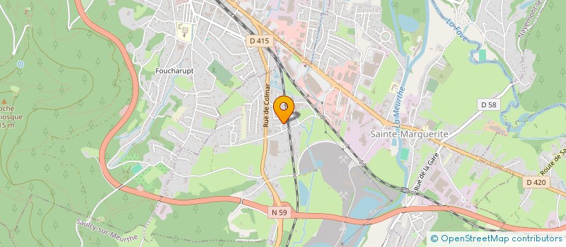 localisation de l'entreprise MADAME CANDICE BASSO  SAINTE-MARGUERITE