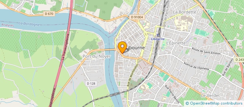 localisation de l'entreprise MADAME CANDICE BAYER à LIBOURNE