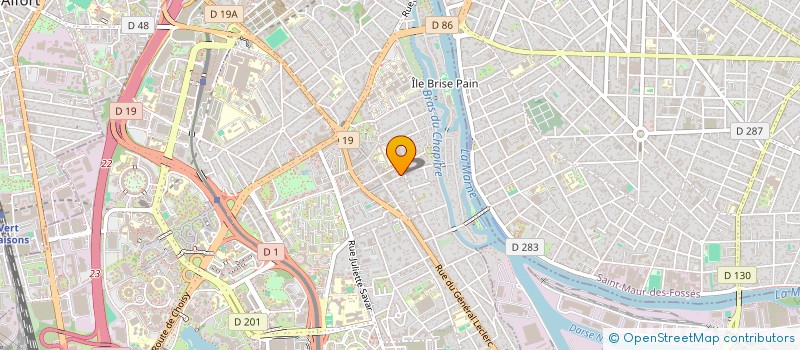 localisation de l'entreprise MADAME CANDICE BONNET  CRETEIL