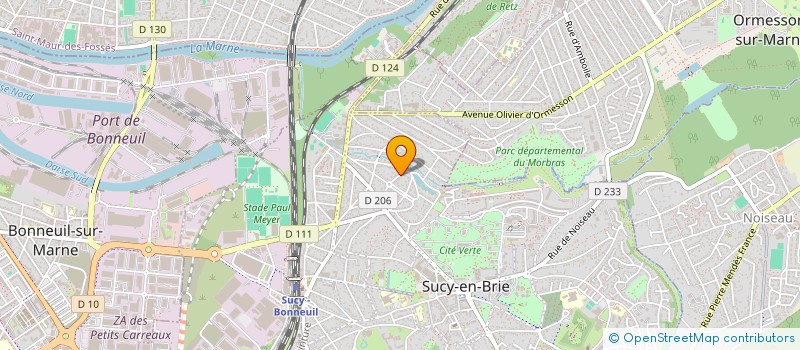 localisation de l'entreprise MADAME CANDICE BOYE  SUCY-EN-BRIE