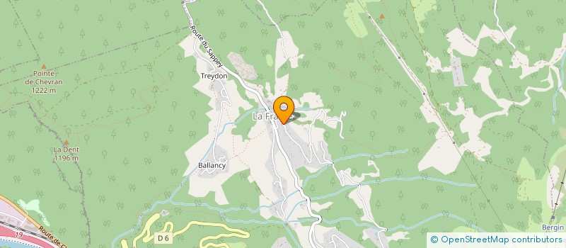 localisation de l'entreprise MADAME CANDICE CARPANO CAUX  ARACHES-LA-FRASSE