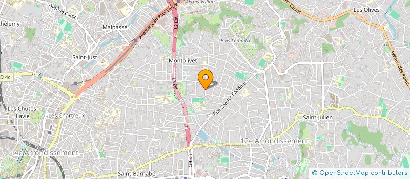 localisation de l'entreprise MADAME CANDICE CHASSAGNARD à MARSEILLE