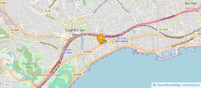 localisation de l'entreprise MADAME CANDICE CIPRIA  CAGNES-SUR-MER
