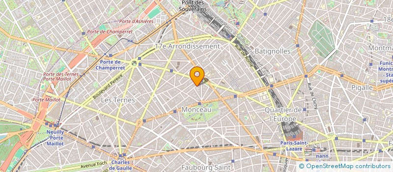 localisation de l'entreprise MADAME CANDICE CLARE  PARIS