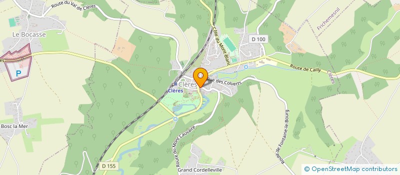 localisation de l'entreprise MADAME CANDICE DABANCOURT  CLERES