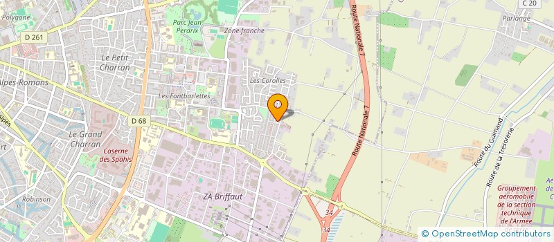 localisation de l'entreprise MADAME CANDICE DESAUGERE  VALENCE