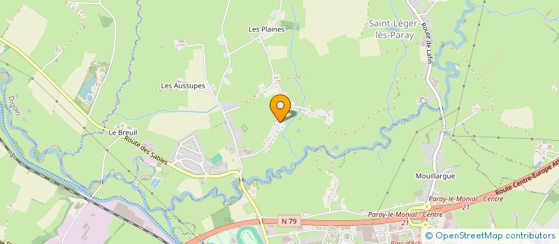 localisation de l'entreprise MADAME CANDICE DESBONNET  SAINT-LEGER-LES-PARAY