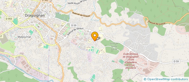 localisation de l'entreprise MADAME CANDICE DI PAOLANTONIO  DRAGUIGNAN