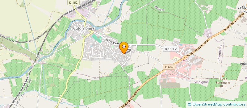 localisation de l'entreprise MADAME CANDICE DONEDA à COLOMBIERS