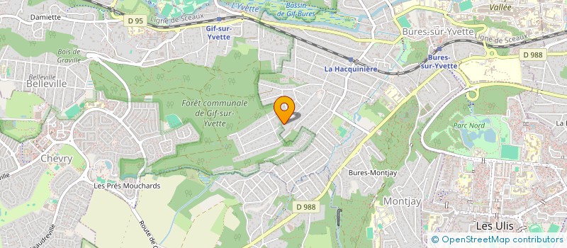 localisation de l'entreprise MADAME CANDICE DUMONT  BURES-SUR-YVETTE