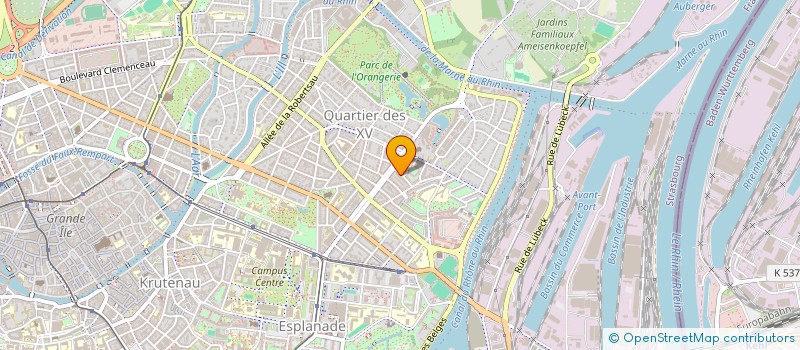 localisation de l'entreprise MADAME CANDICE ETIENNEY  STRASBOURG