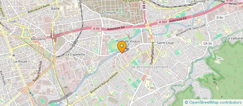 localisation de l'entreprise MADAME CANDICE FERRER  MARSEILLE