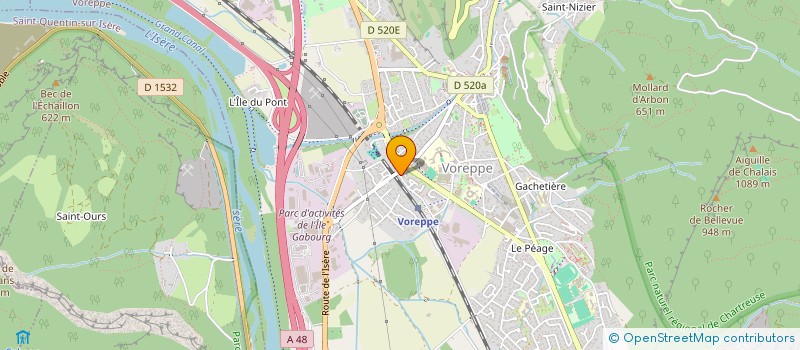 localisation de l'entreprise MADAME CANDICE FRANCOIS  VOREPPE