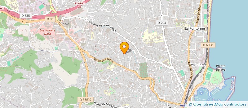 localisation de l'entreprise MADAME CANDICE GALOT  ANTIBES