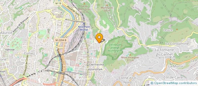 localisation de l'entreprise MADAME CANDICE GUIGLION  NICE