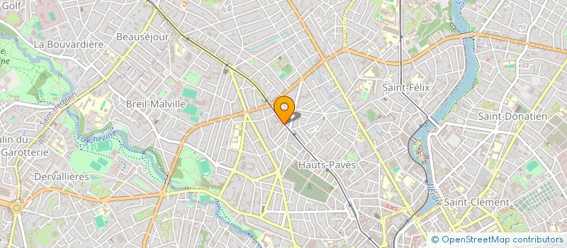 localisation de l'entreprise MADAME CANDICE HALGAND à NANTES