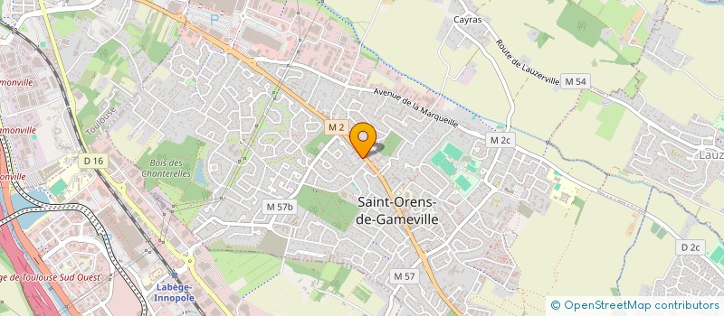 localisation de l'entreprise MADAME CANDICE HENG  SAINT-ORENS-DE-GAMEVILLE