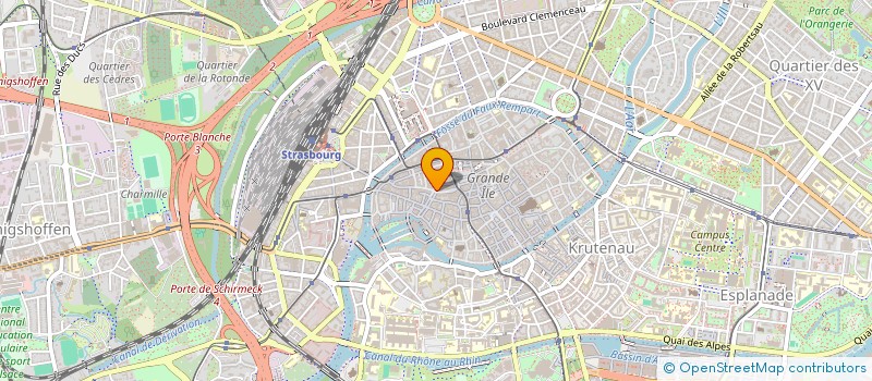 localisation de l'entreprise MADAME CANDICE IMBERT à STRASBOURG