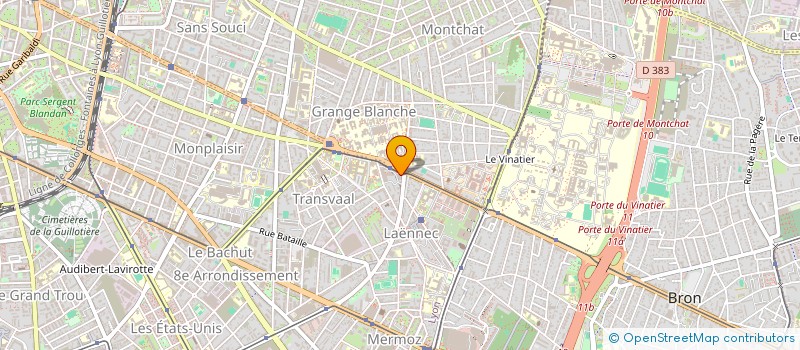 localisation de l'entreprise MADAME CANDICE JAFFEUX  LYON