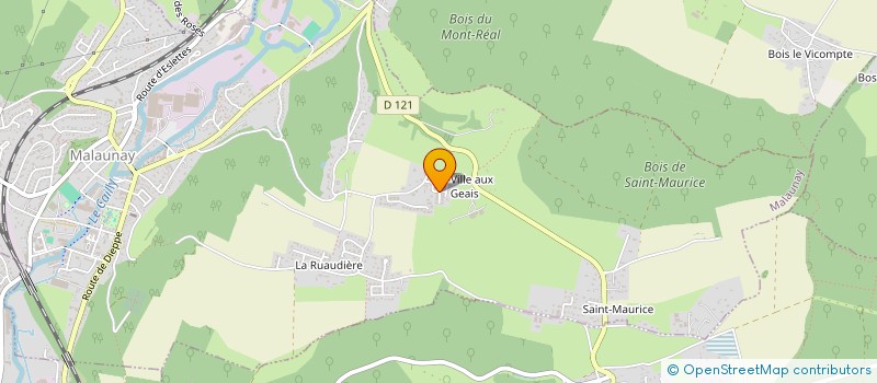 localisation de l'entreprise MADAME CANDICE LAIR  MALAUNAY