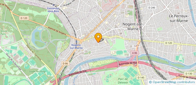 localisation de l'entreprise MADAME CANDICE LAMMERTYN  NOGENT-SUR-MARNE