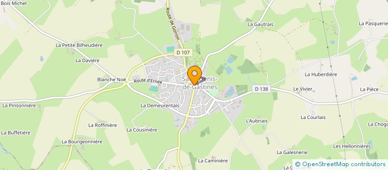 localisation de l'entreprise MADAME CANDICE LEGRAND  VAUTORTE