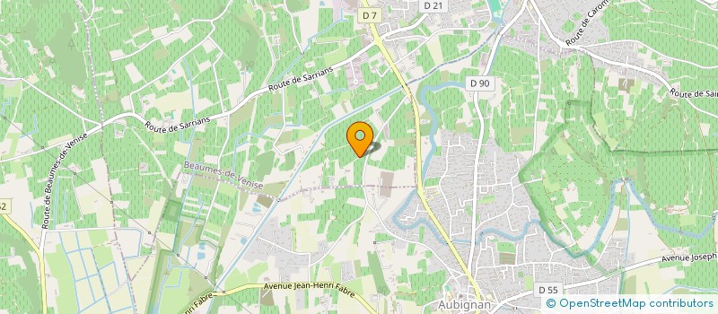 localisation de l'entreprise MADAME CANDICE LEYDIER  BEAUMES-DE-VENISE