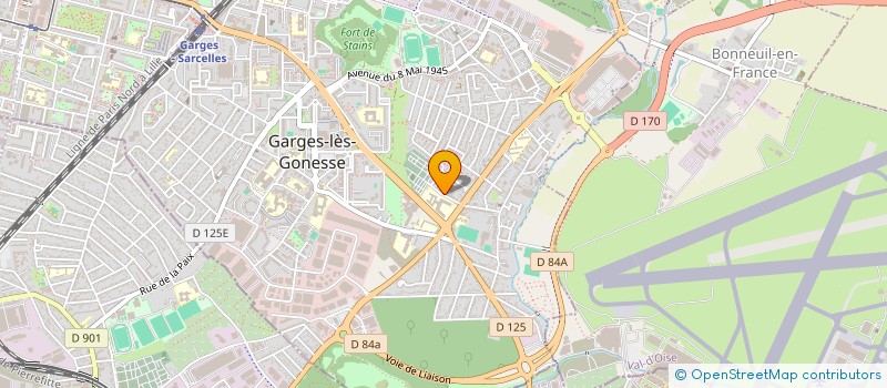 localisation de l'entreprise MADAME CANDICE LOUANGA  GARGES-LES-GONESSE