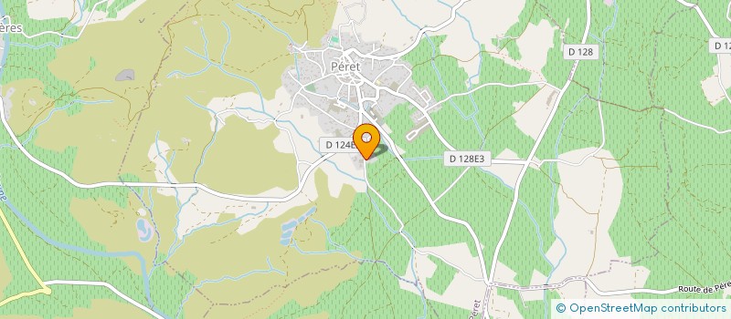 localisation de l'entreprise MADAME CANDICE MARCHAL  PERET