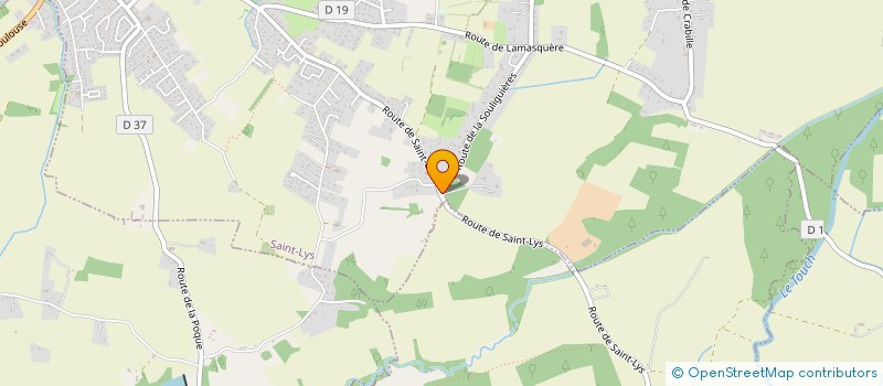 localisation de l'entreprise MADAME CANDICE MARMILLON  SAINT-LYS