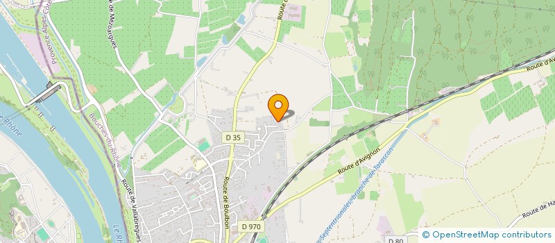 localisation de l'entreprise MADAME CANDICE MEAUDE  TARASCON