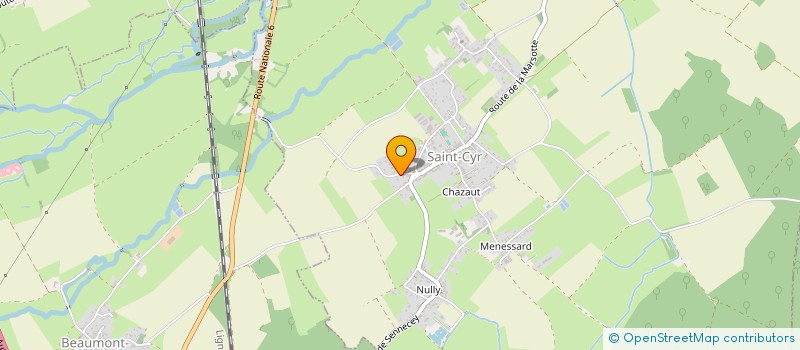 localisation de l'entreprise MADAME CANDICE MERITE GENIEUX  SAINT-CYR