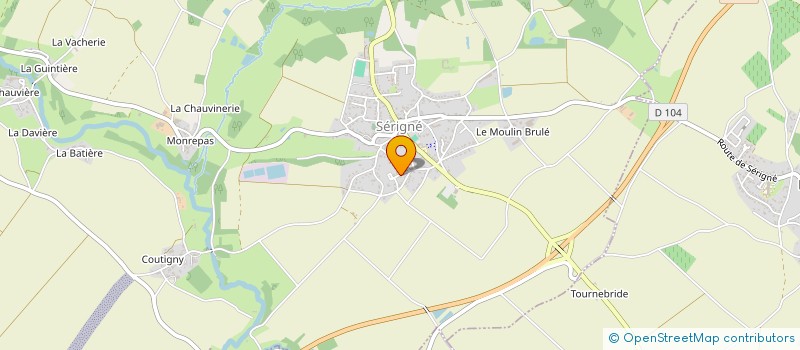 localisation de l'entreprise MADAME CANDICE METAY  SERIGNE