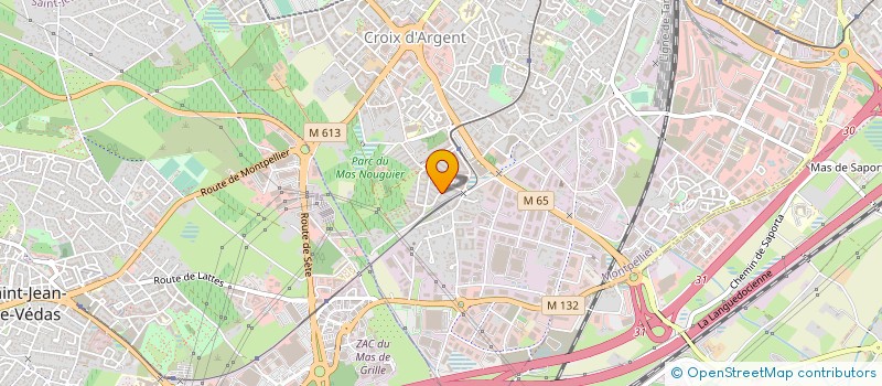 localisation de l'entreprise MADAME CANDICE MORELLON à MONTPELLIER