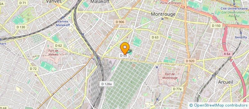 localisation de l'entreprise MADAME CANDICE NETO  MONTROUGE