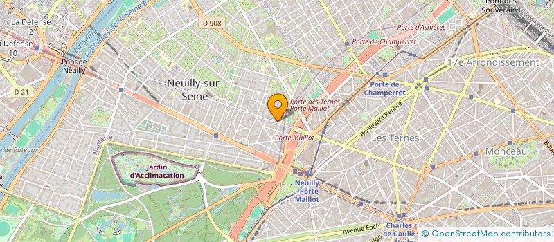localisation de l'entreprise MADAME CANDICE-OLIVIA DERAISON à NEUILLY-SUR-SEINE