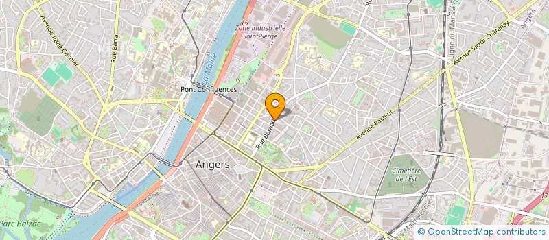 localisation de l'entreprise MADAME CANDICE PERTHUIS à ANGERS